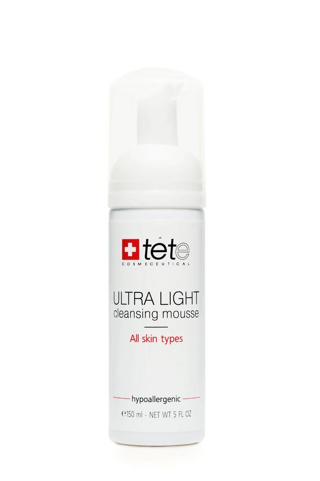 Ультралегкий мус для вмивання Ultra Light Cleansing Mousse TETe Cosmeceutical, Швейцарія 150 мл від компанії ПРОФІКО - фото 1
