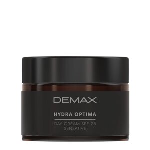 Зволожуючий Demax Hydra Optima Sensative day cream SPF 25 15мл