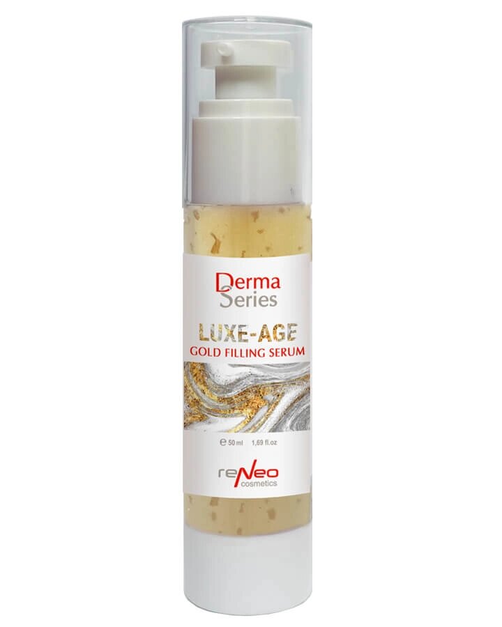 Відновлююча сироватка для пружності шкіри Derma Series Luxe-age Gold filling serum від компанії ПРОФІКО - фото 1