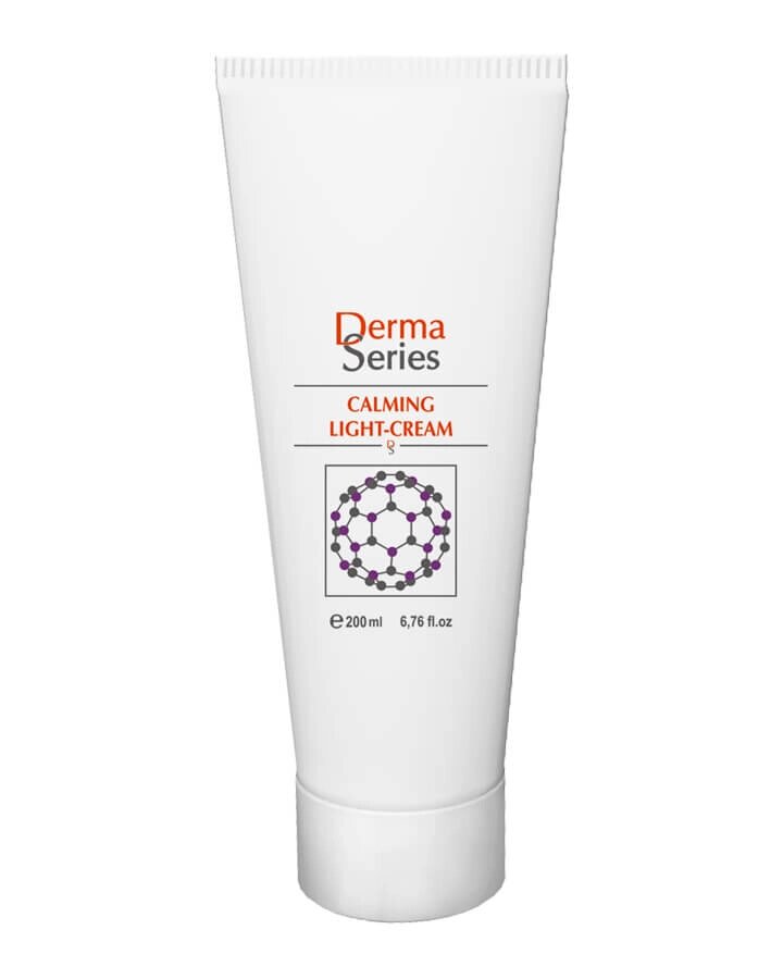 Заспокійливий легкий крем для комфорту реактивної шкіри Derma Series Calming light cream 200мл від компанії ПРОФІКО - фото 1