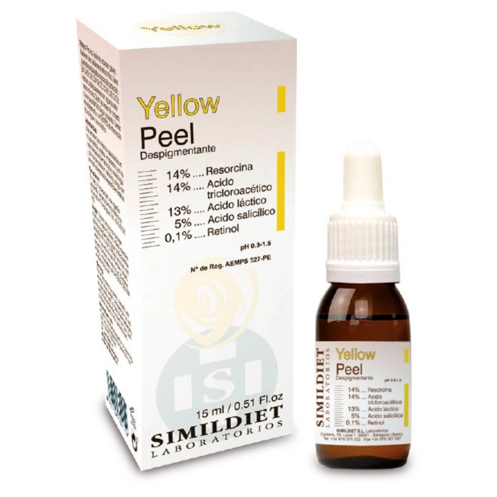 Жовтий серединний пілінг Simildiet Yellow Peel від компанії ПРОФІКО - фото 1