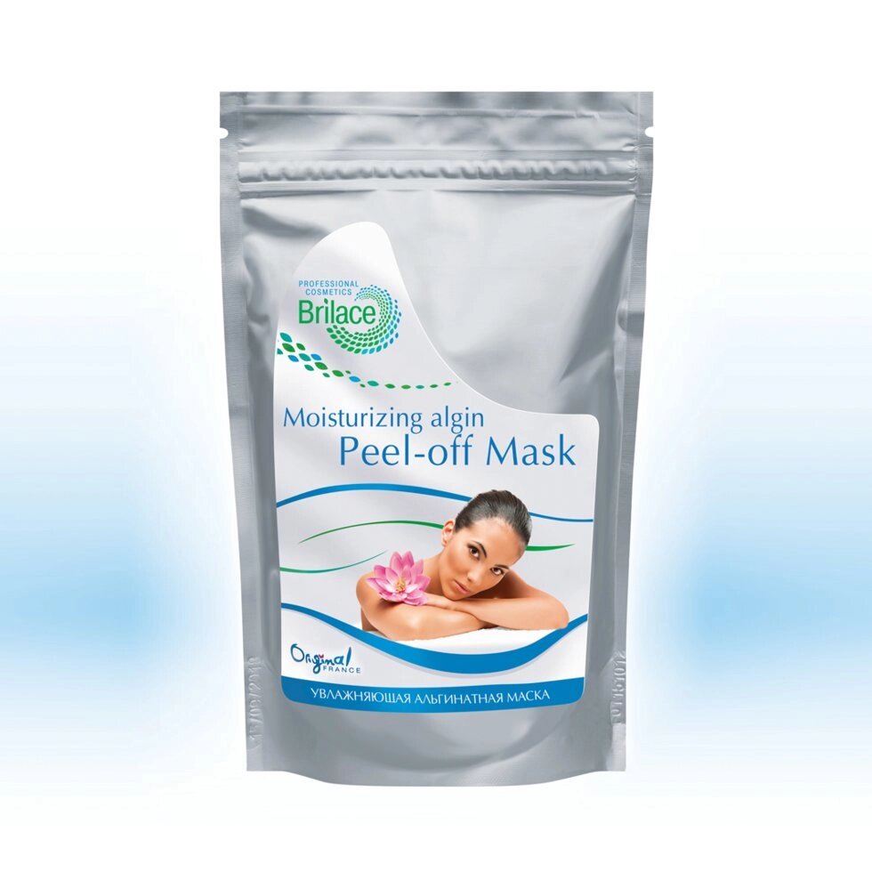 Зволожуюча альгінатна маска Brilace Moisturizing Algin Peel Of Mask Франція 150г від компанії ПРОФІКО - фото 1