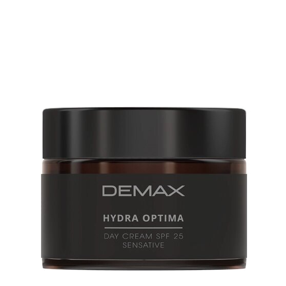 Зволожуючий Demax Hydra Optima Sensative day cream SPF 25 15мл від компанії ПРОФІКО - фото 1