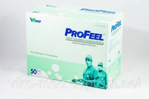 Рукавички хірургічні стерильні, неопудрені profeel DH polyisoprene sensitiveprofeel DH polyisoprene sensitive р. 7,5*