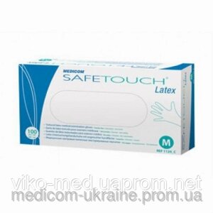 Рукавички оглядові нестер. неопудр, SAFETOUCH, розм. XL (5.5 г) (уп. 50 пар)