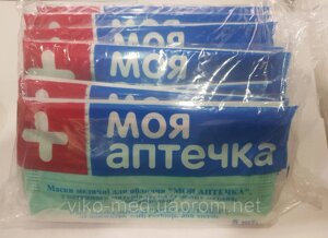 Маска медична 3-х слойна, одноразова, нестерильна "Моя аптечка" в Києві от компании ТОВ «Вико-Мед»