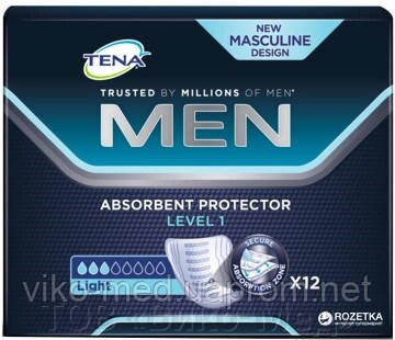 Урологічні прокладки для чоловіків Tena Men Level 1 №12 - розпродаж
