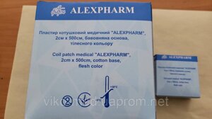 Пластир на бавовняній основі, тілесний колір, 2х500 (котушка) Алекс* в Києві от компании ТОВ «Вико-Мед»