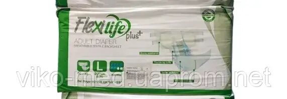 Підгузки для дорослих Flexi Lift plus, р. L No30 * від компанії ТОВ «Віко-Мед» - фото 1