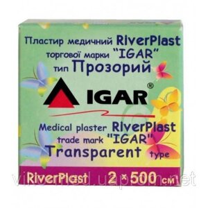 Пластир «RiverPLAST» 2х500 Тип «Прозорий» ІГАР