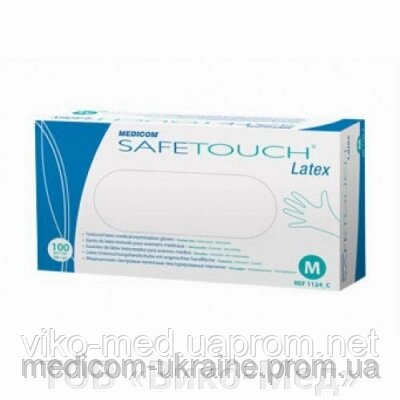 Рукавички оглядові нестер. неопудр, SAFETOUCH, розм. S (5.5 г) (уп. 50 пар) від компанії ТОВ «Віко-Мед» - фото 1