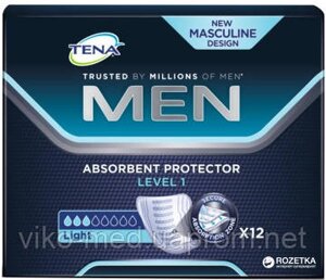 Урологічні прокладки для чоловіків Tena Men Level 1 №12