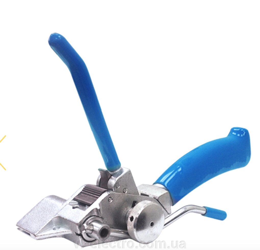 Инструмент для натяжения и резки стальной ленты с храповым механизмом и переставной рукояткой від компанії VL-Electro - фото 1