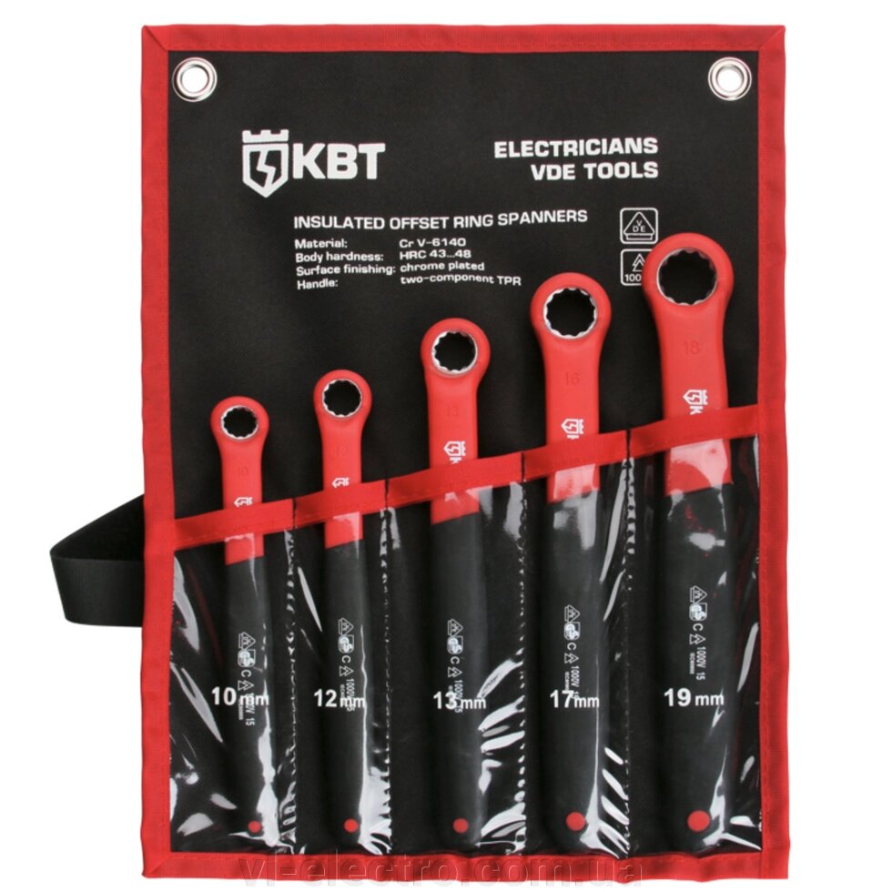 Набір діелектричного інструменту НИИ-07 КВТ від компанії VL-Electro - фото 1