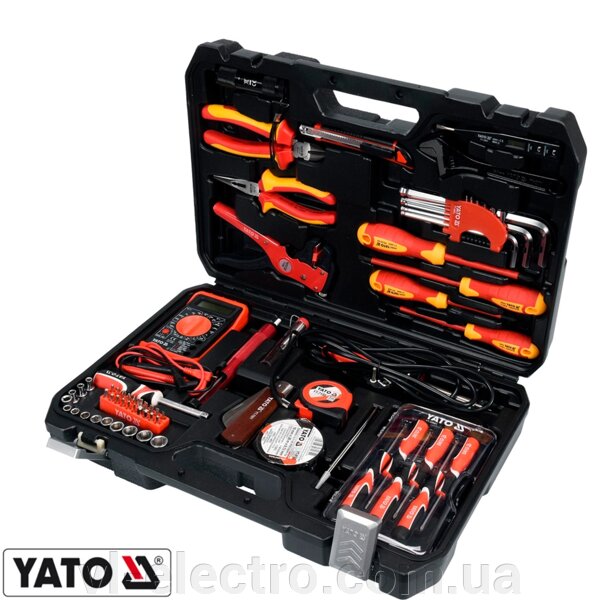 Набор инструментов электрика 68 предметов Yato купить по цене 6380