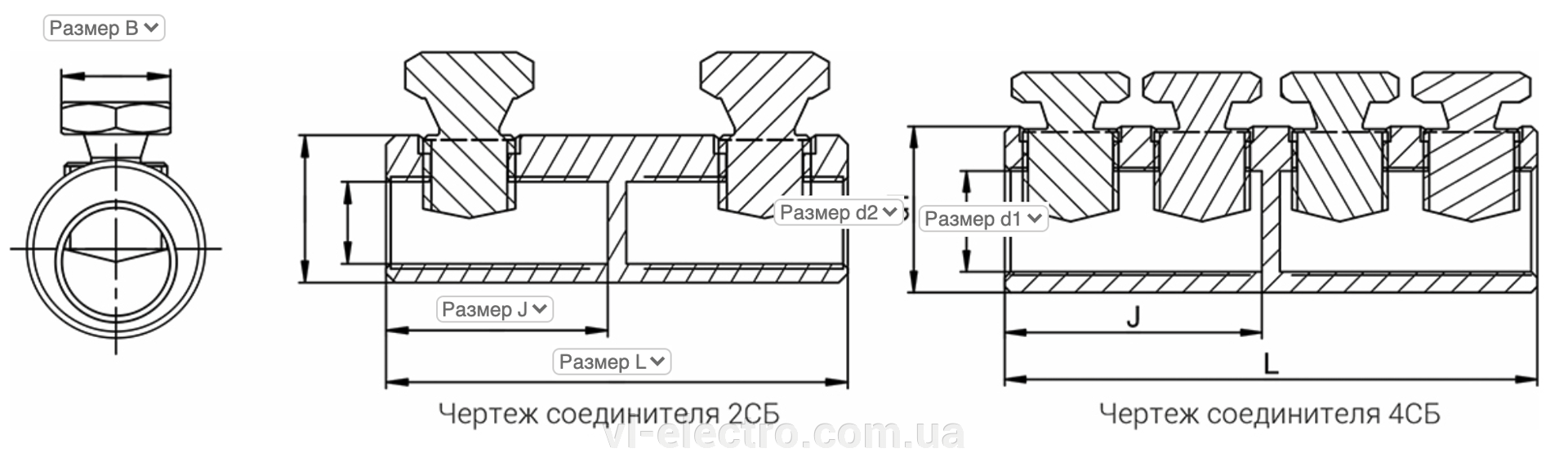 болтовые соединители ЗЭТАРУС