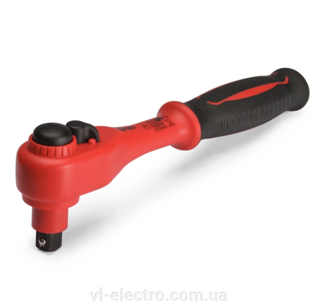 Тріскачка діелектрична з приєднувальним квадратом 3/8 ", серія« ПРОФІ »КВТ від компанії VL-Electro - фото 1