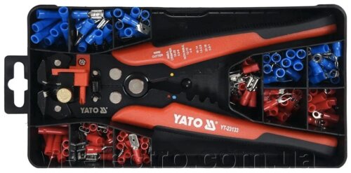 Знімач ізоляції YATO (набір) YT-23133 купити за ціною 842 грн в