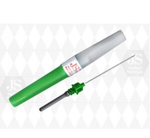 Голка JS для забору крові (0,8 мм), G-21 зелена