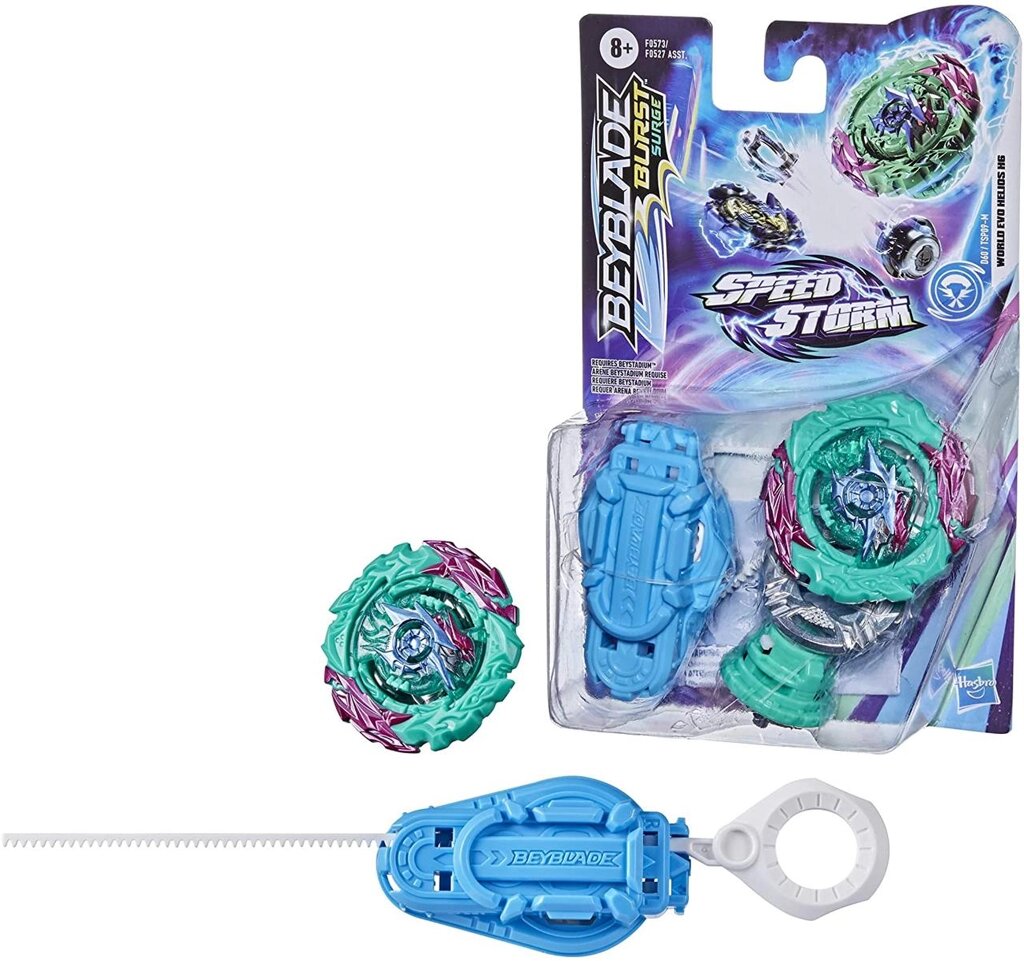 Бейблейд Геліос Г6 BEYBLADE Burst Surge Speedstorm World Evo Helios H6 Оригінал Hasbro від компанії DiscoShop - фото 1