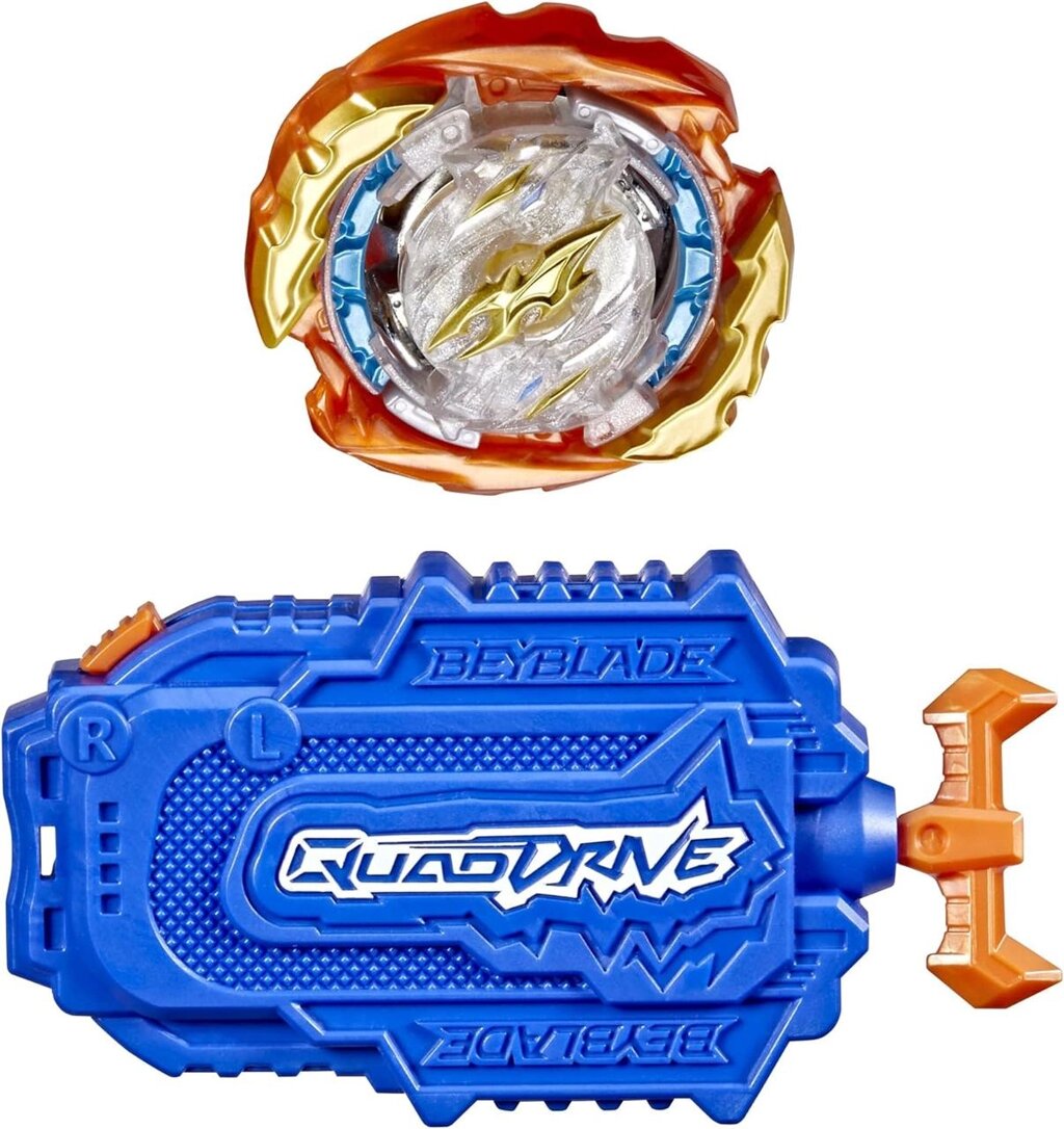 Бейблейд Кваддрайв Циклон Роктавор Р7 BEYBLADE Burst QuadDrive Cyclone Roktavor R7 Fury String Оригінал Hasbro від компанії DiscoShop - фото 1