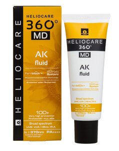 Сонцезахисний крем-флюїд АК з тотальною захистом Cantabria Heliocare 360 MD AK Fluid Sunscreen SPF 100+