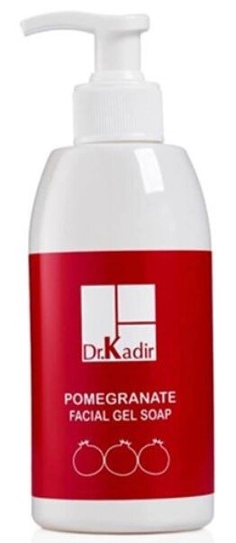 Гель для вмивання з омолоджуючим ефектом Гранат Dr. Kadir Pomegranate facial gel soap (Pump) 330 мл від компанії DiscoShop - фото 1