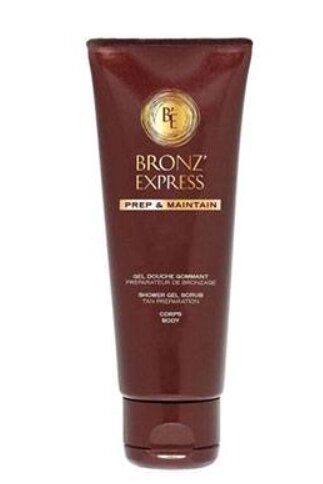 Гель-скраб для душу Academie Bronz'Express Shower Gel Scrub 200 мл від компанії DiscoShop - фото 1