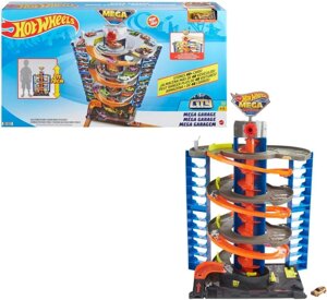 Набір Гот Вілс Мегараж для машинок Hot Wheels City Mega Garage Playset. Оригінал.