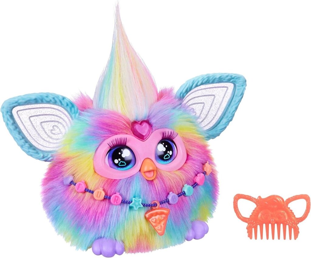 Інтерактивна іграшка Фербі Тай-Дай райдужний Furby Tie Dye F8900 Оригінал від компанії DiscoShop - фото 1