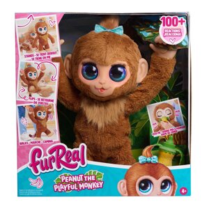 Інтерактивна іграшка FurReal Peanut the Playful Monkey / Грайлива мавпочка Арахіс