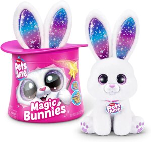 Інтерактивна іграшка Pets Alive Magic Bunnies (Pearl) by ZURU 9549B / Чарівний кролик