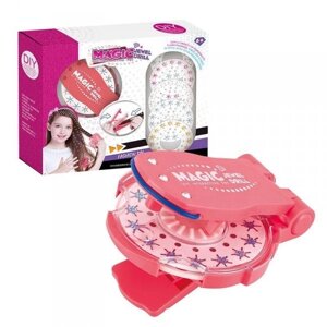 Інтерактивна зачіска для дівчаток Magic Jewel Drill Diy - Краса Play Set Toy Braider Kits Make Up Girl
