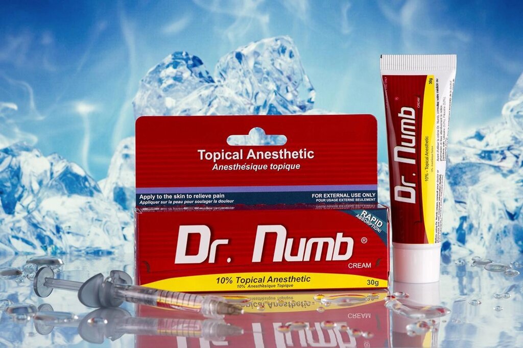 Крем анестетик Dr. Numb (Epinephrine) 30г від компанії DiscoShop - фото 1