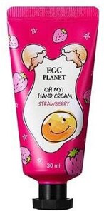 Крем для рук "Полуниця" Daeng Gi Meo Ri Egg Planet Strawberry Hand Cream, 30 мл