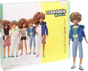 Лялька Creatable World Створюваний Світ Deluxe світлі кучеряве волосся від Mattel