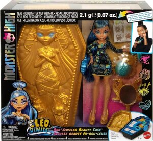 Лялька Монстер Хай Клео де Ніл косметичний набір Monster High Cleo De Nile Boo-Jeweled Beauty Case HNF72