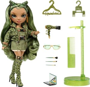 Лялька Рейнбоу Хай Олівія Вудс Rainbow High Olivia Woods Camo Green Fashion 583141EUC Оригінал