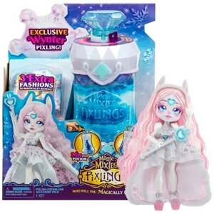 Лялька Сюрприз Зайчик Пікслінг Зима Magic Mixies Pixlings Wynter the Bunny Оригінал.