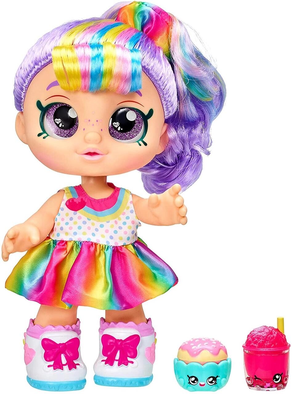 Лялька Кінді Кідс Веселка Кейт Час Двозей Kindi Kids Rainbow Kate Райдужна Оригінал з Америки від компанії DiscoShop - фото 1