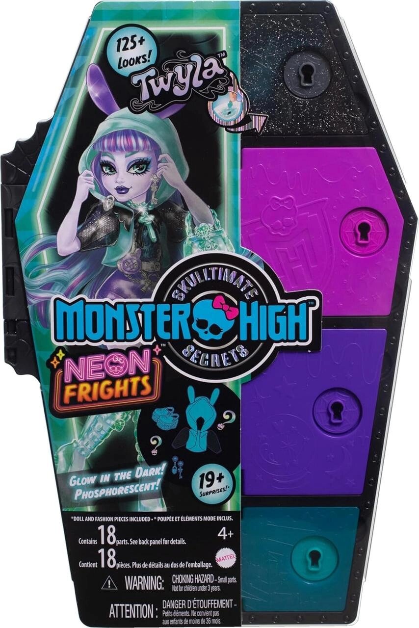 Лялька Монстер Хай Твайла Секрети в шафі Monster High Skulltimate Secrets Twyla HNF82 від компанії DiscoShop - фото 1