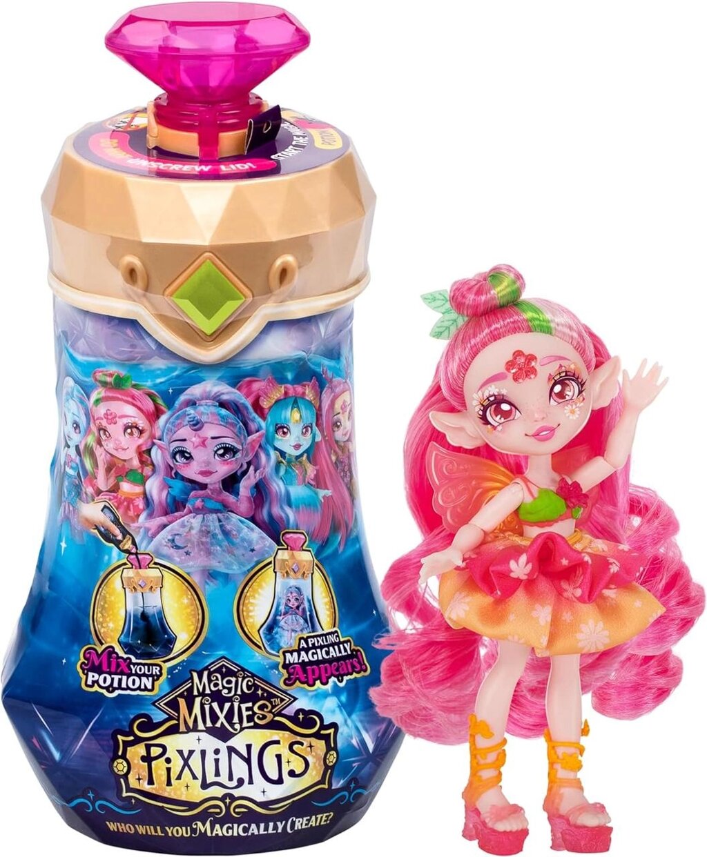 Лялька Сюрприз Фея Пікслінг Фей Magic Mixies Pixlings Faye The Fairy Pixling від компанії DiscoShop - фото 1