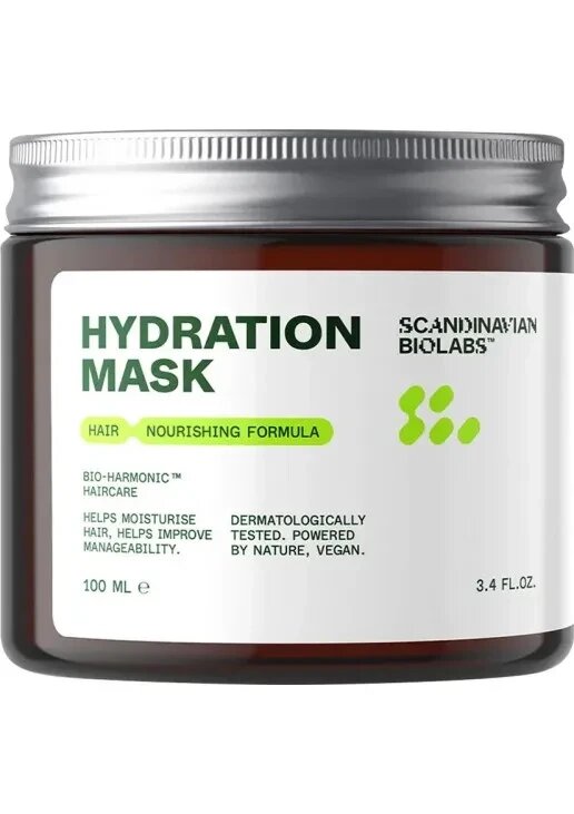 Маска для зволоження волосся Scandinavian Biolabs Hair Hydration Mask 100 мл від компанії DiscoShop - фото 1