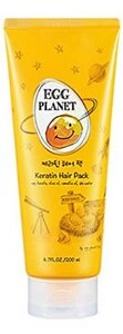 Маска з кератином для пошкодженого волосся Daeng Gi Meo Ri Egg Planet Keratin Hair Pack 200 мл