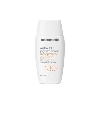 Мелан пігмент контроль (Депігментуючий крем з тоном) Mesoprotech Melan 130+ pigment control spf 50+