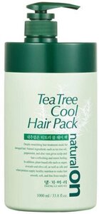 Натуральна освіжна маска на основі чайного дерева Daeng Gi Meo Ri Natural On Tea Tree Cool Hair Pack Mask