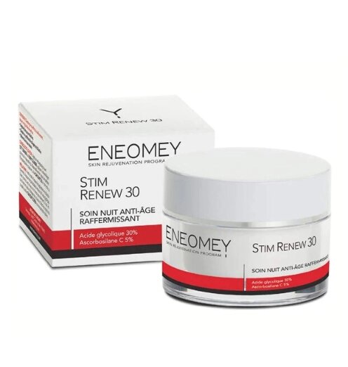 Нічний крем із гліколевою кислотою 30% Eneomey Stim Renew 30 Anti-aging Firming Night Cream 50 мл від компанії DiscoShop - фото 1