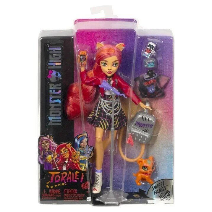 НЮАНС. Лялька Монстер Хай Торалей Страйп з аксесуарами Monster High Toralei Stripe HHK57 Оригінал від компанії DiscoShop - фото 1