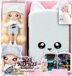 Лялька На На Cюрприз Міні Рюкзак Хлоя Кітті Na Na Na Surprise Mini Backpack Series 2 Khloe Kitty