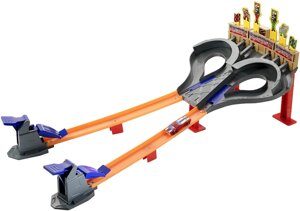 Уцінка. Трек Хот Вілс Божевільні перегони Hot Wheels Race Super Speed Blastway Dual Track Racing